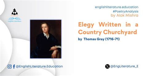 A Short Analysis of Thomas Gray’s ‘Elegy Written in a .